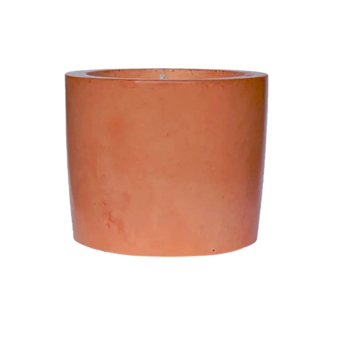 Classic Pink Concrete Candle