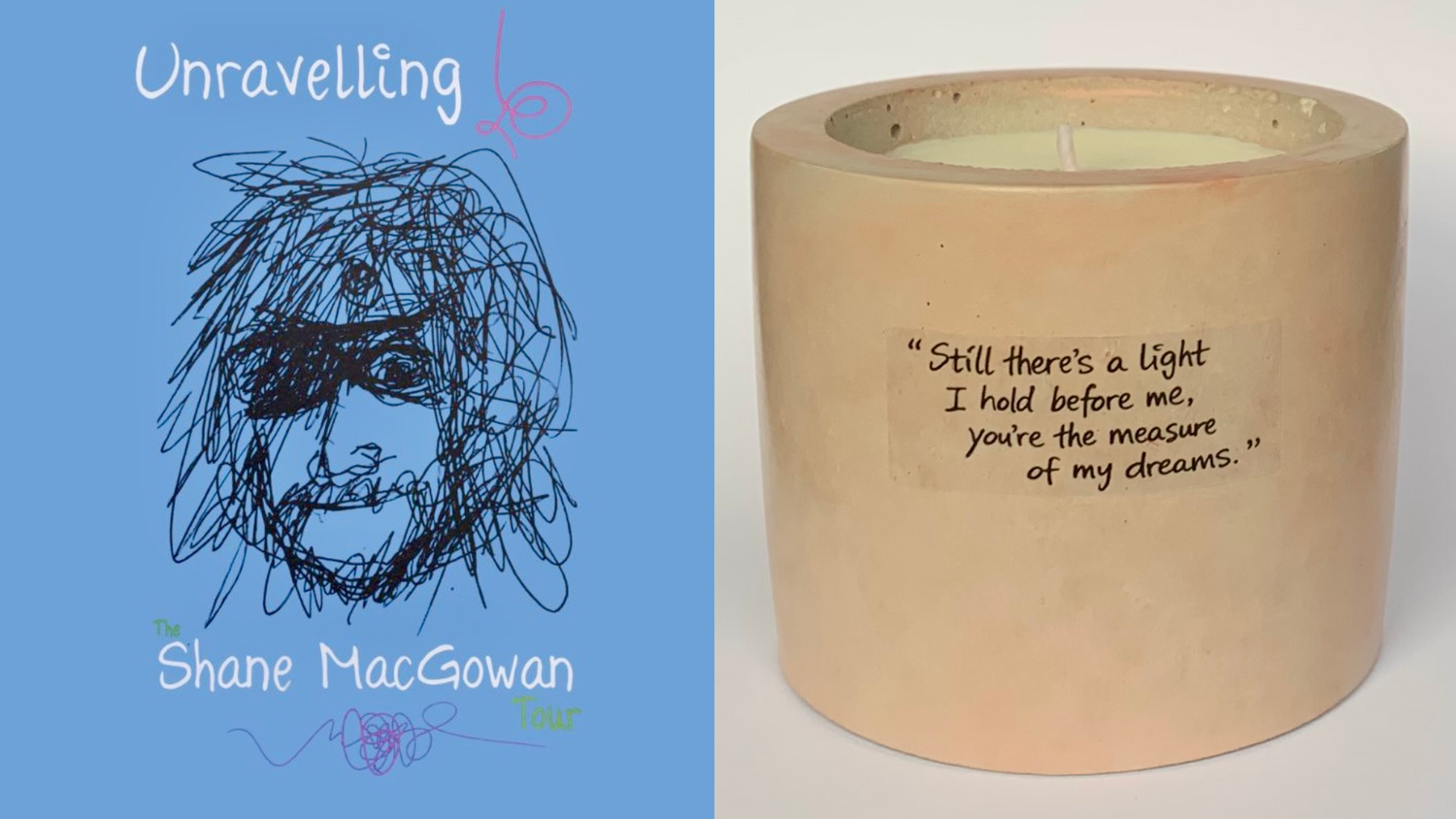 The Shane MacGowan Candle