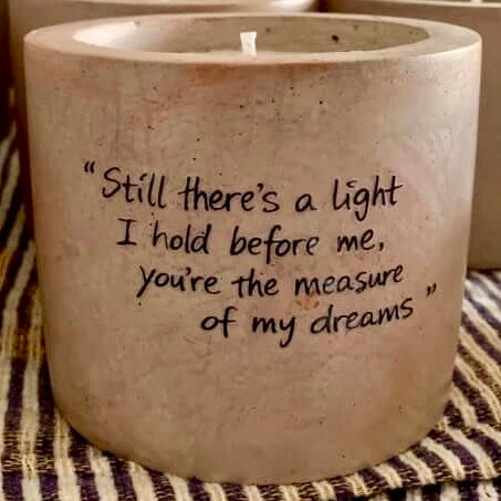 The Unravelling Shane Tour Candle