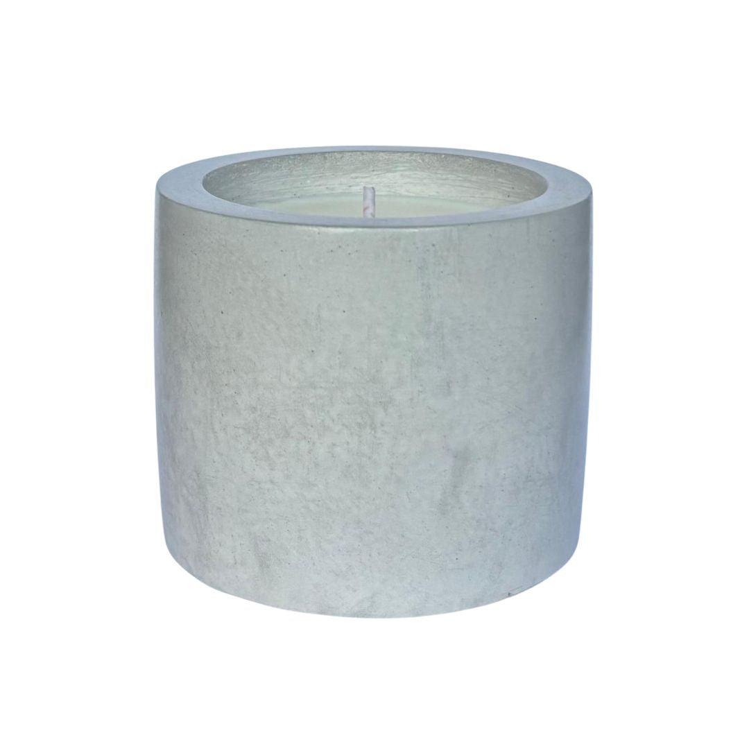 Classic Grey Concrete Candle