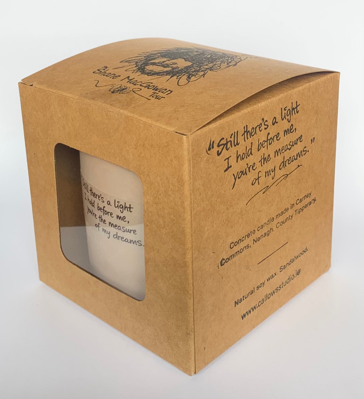 The Unravelling Shane Tour Candle
